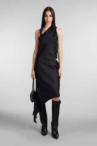 Courrèges Dress In Black Silk - Courrèges - Modalova