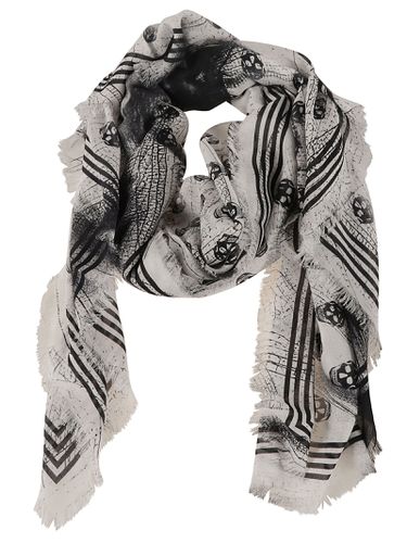 Dragonfly Biker Scarf - Alexander McQueen - Modalova