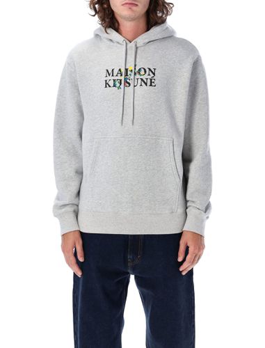 Flowers Comfort Hoodie - Maison Kitsuné - Modalova