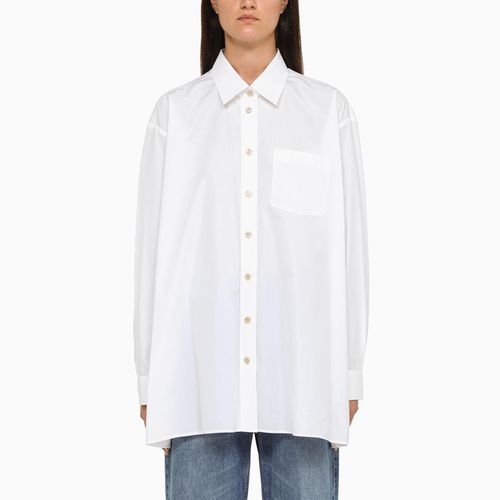 Gucci White Poplin Oversize Shirt - Gucci - Modalova