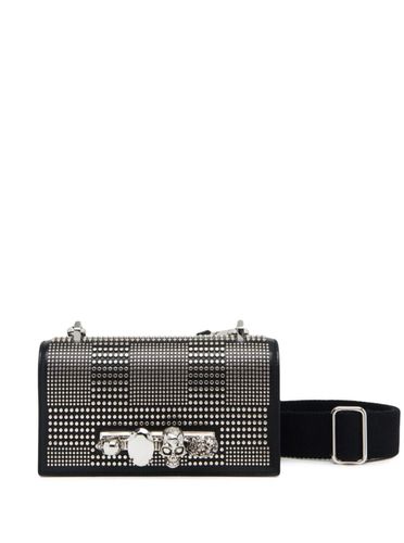 The Knuckle Satchel Cross Body Bag In Leather Man - Alexander McQueen - Modalova