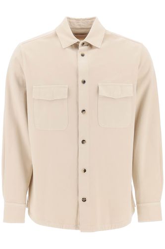 Agnona Cotton & Cashmere Shirt - Agnona - Modalova