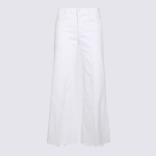 Mother White Cotton Denim Jeans - Mother - Modalova