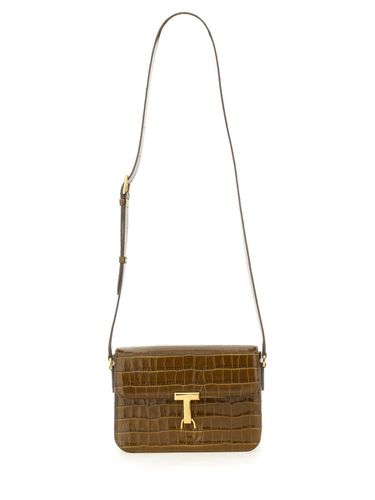 Logo Plaque Embossed Crossbody Bag - Tom Ford - Modalova