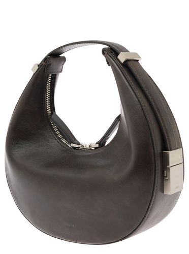 Toni Mini Shoulder Bag With Engraved Logo In Leather Woman - OSOI - Modalova