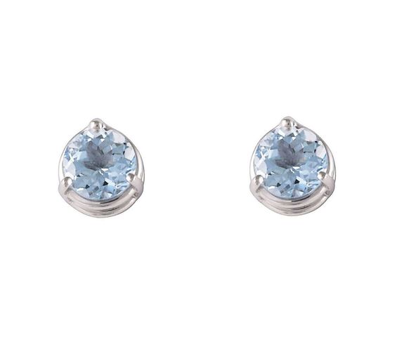 Lo Spazio Aquamarine Earrings - Lo Spazio Jewelry - Modalova