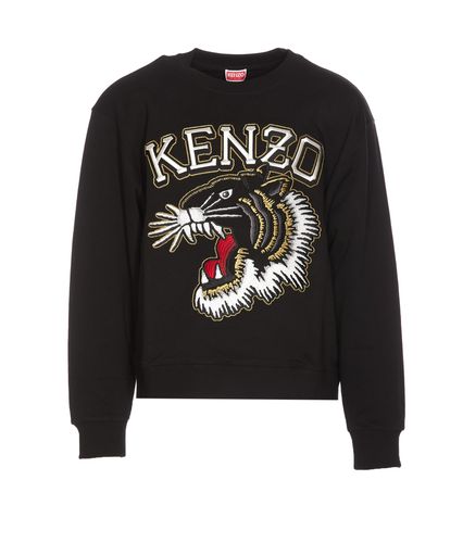 Tiger Varsity Embroidered Sweatshirt - Kenzo - Modalova