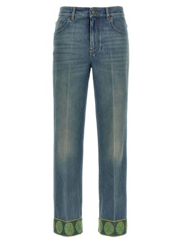 Valentino Garavani Jacquard Jeans - Valentino Garavani - Modalova