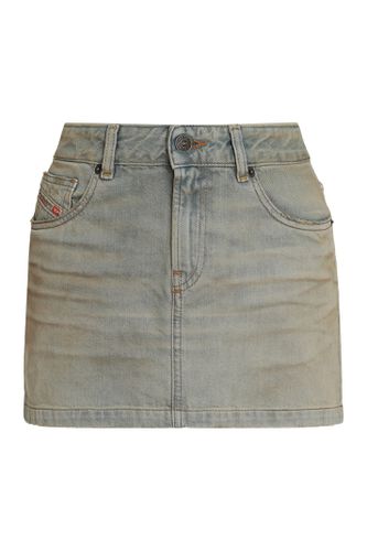 Diesel De-ron Denim Mini Skirt - Diesel - Modalova