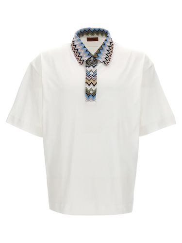 Missoni Zigzag Collar Polo Shirt - Missoni - Modalova