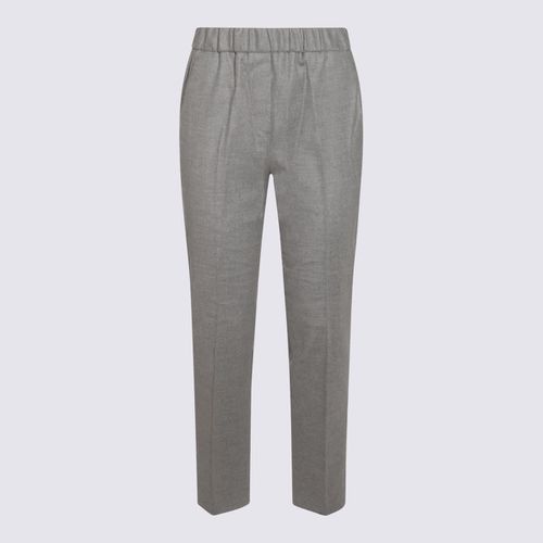 Antonelli Grey Wool Blend Pants - Antonelli - Modalova