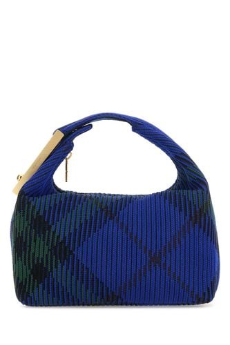 Embroidered Nylon Mini Peg Handbag - Burberry - Modalova