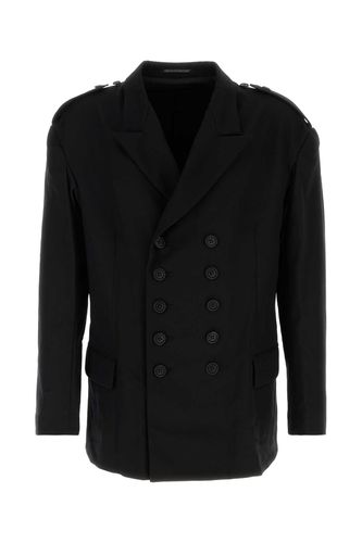 Yohji Yamamoto Black Wool Blazer - Yohji Yamamoto - Modalova