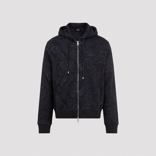 Etro Zipped Hoodie - Etro - Modalova