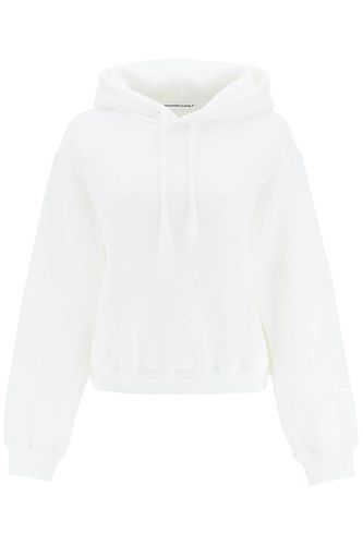 Drawstring Long-sleeved Hoodie - Alexander Wang - Modalova