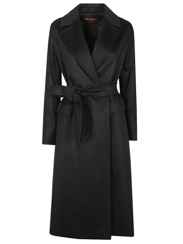 Brado Belted Long-sleeved Coat - Max Mara Studio - Modalova