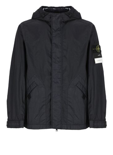 Stone Island Jacket With Logo - Stone Island - Modalova