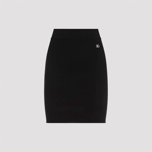 Dolce & Gabbana Viscose Mini Skirt - Dolce & Gabbana - Modalova