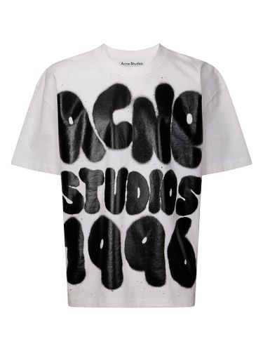 Sprayed Crewneck T-shirt - Acne Studios - Modalova