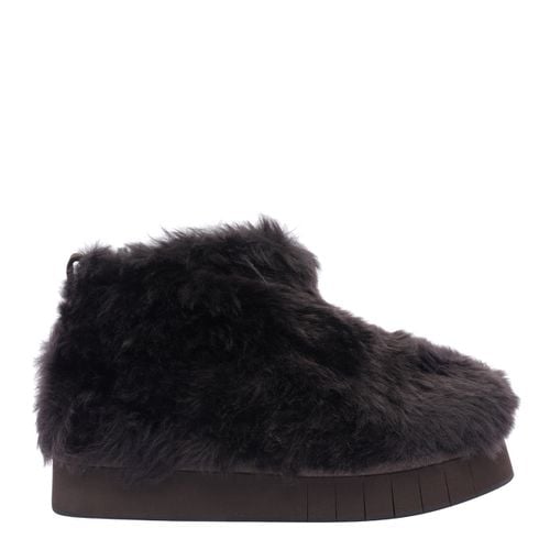 Paloma Barceló Faux Fur Bootie - Paloma Barceló - Modalova