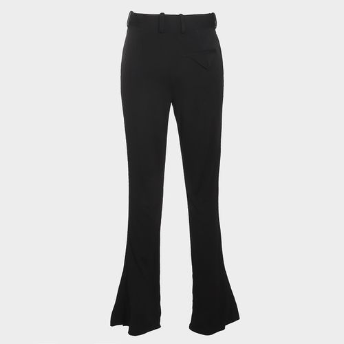 Bottega Veneta Black Viscose Pants - Bottega Veneta - Modalova