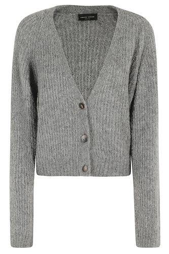 Cardigan Costa Inglese Boucle - Roberto Collina - Modalova