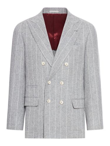 Brunello Cucinelli Pinstripe Blazer - Brunello Cucinelli - Modalova