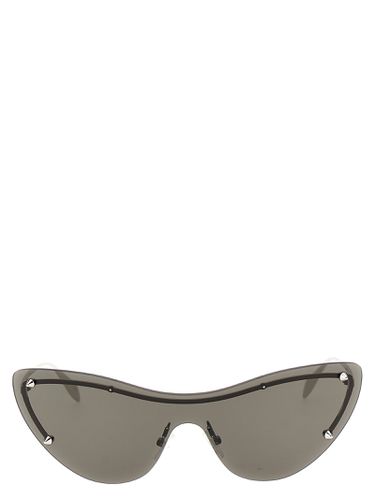 Spike Studs Cat-eye Mask Sunglasses - Alexander McQueen - Modalova