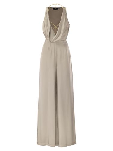 Elisabetta Franchi Crepe Jumpsuit - Elisabetta Franchi - Modalova