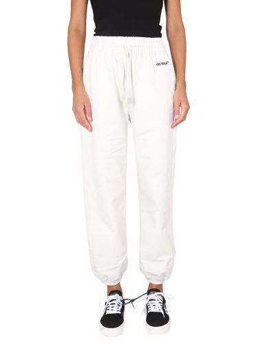 Off-White Jogging Pants With Logo - Off-White - Modalova