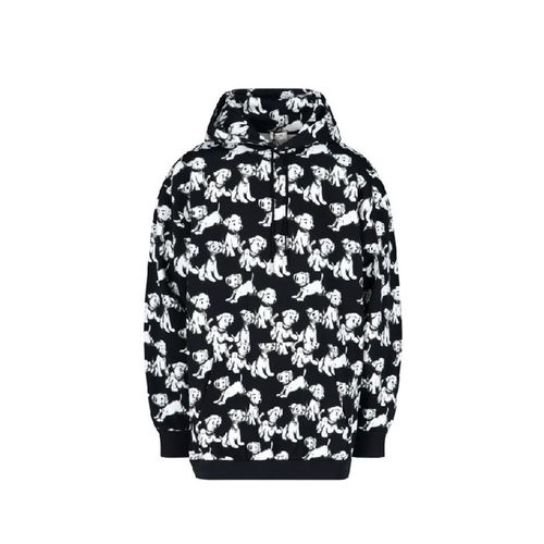 Hooded Printed Dogs Sweatshirt - Celine - Modalova