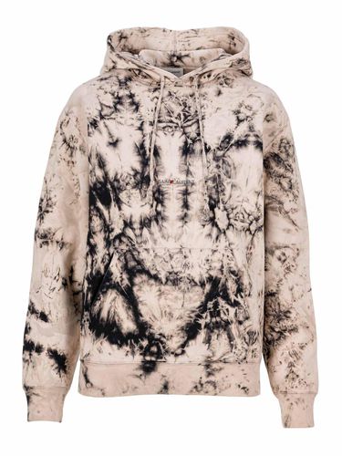 Tie-dye Logo Printed Hoodie - Saint Laurent - Modalova