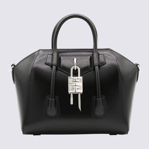 Leather Antigona Lock Mini Top Handle Bag - Givenchy - Modalova