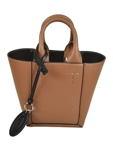 Tod's Logo Tag Open Tote - Tod's - Modalova