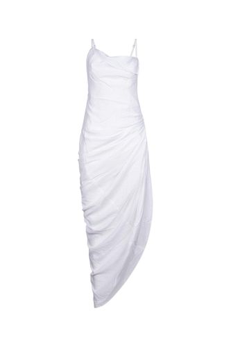 Asymmetric Draped Midi Dress - Jacquemus - Modalova