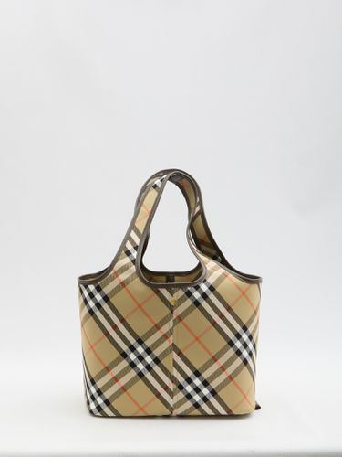 Burberry Small Check Tote Bag - Burberry - Modalova