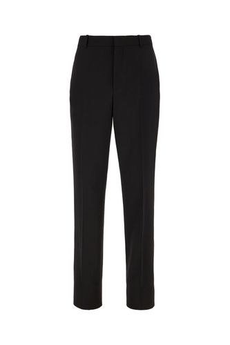 Saint Laurent Black Wool Pants - Saint Laurent - Modalova