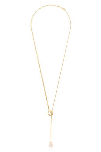 Blondie Embellished Drop Necklace - Gucci - Modalova