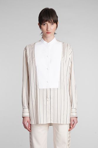 Shirt In Beige Silk - Stella McCartney - Modalova