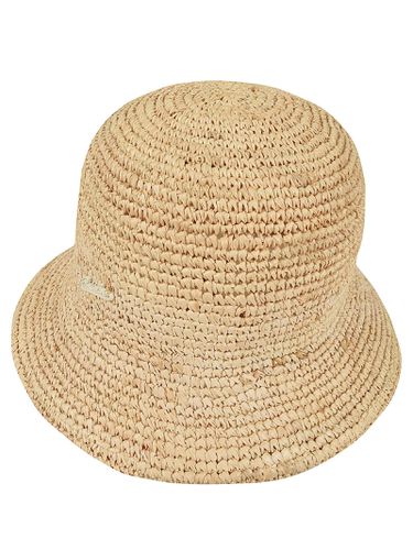 Borsalino Rafia Crochet Bucket Hat - Borsalino - Modalova