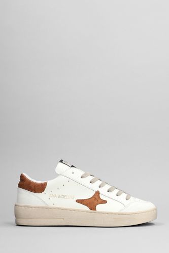 AMA-BRAND Sneakers In White Leather - AMA-BRAND - Modalova