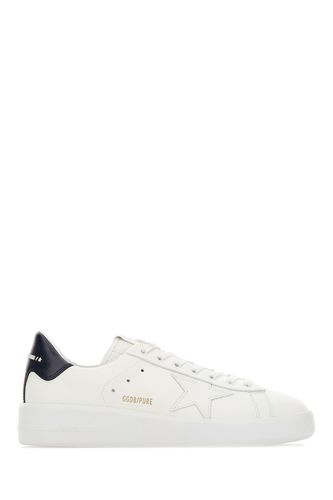 White Leather Pure Star Sneakers - Golden Goose - Modalova