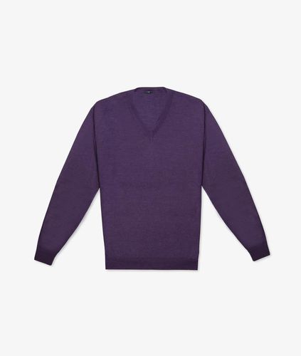 V-neck Sweater Pullman Sweater - Larusmiani - Modalova