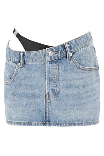 Asymmetrical Waistband Mini Skirt With Bikini - Alexander Wang - Modalova