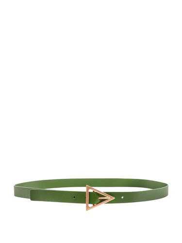 Leather Triangle Belt - Bottega Veneta - Modalova