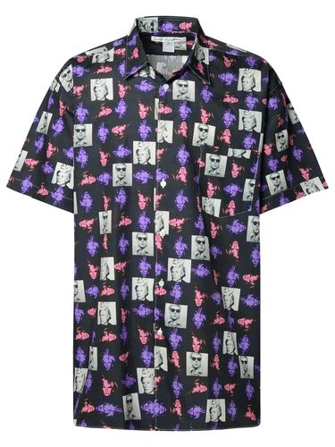 Andy Warhol Black Cotton Shirt - Comme des Garçons Shirt Boy - Modalova