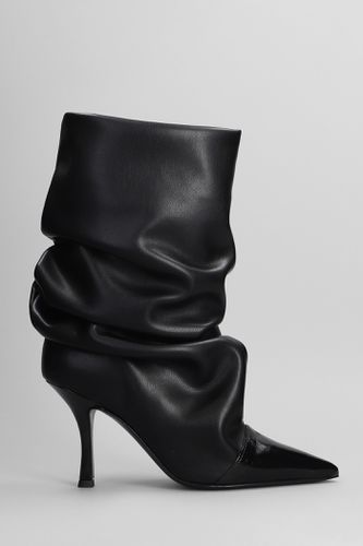 High Heels Ankle Boots In Leather - Marc Ellis - Modalova