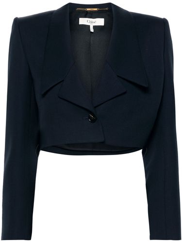 Chloé Wool Cropped Blazer - Chloé - Modalova