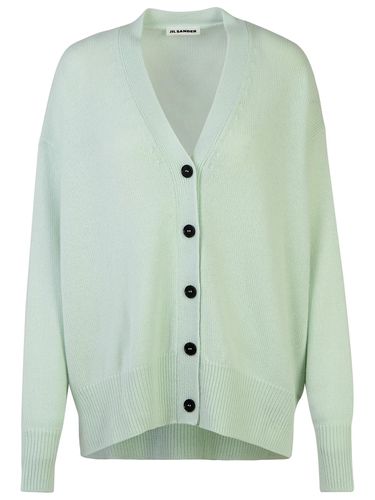 Mint Green Cashmere Cardigan - Jil Sander - Modalova