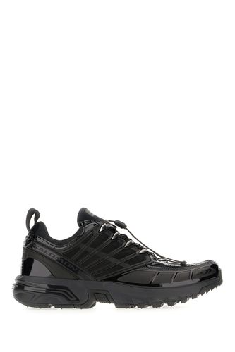 Black Rubber And Mesh Acs Pro Sneakers - MM6 Maison Margiela - Modalova